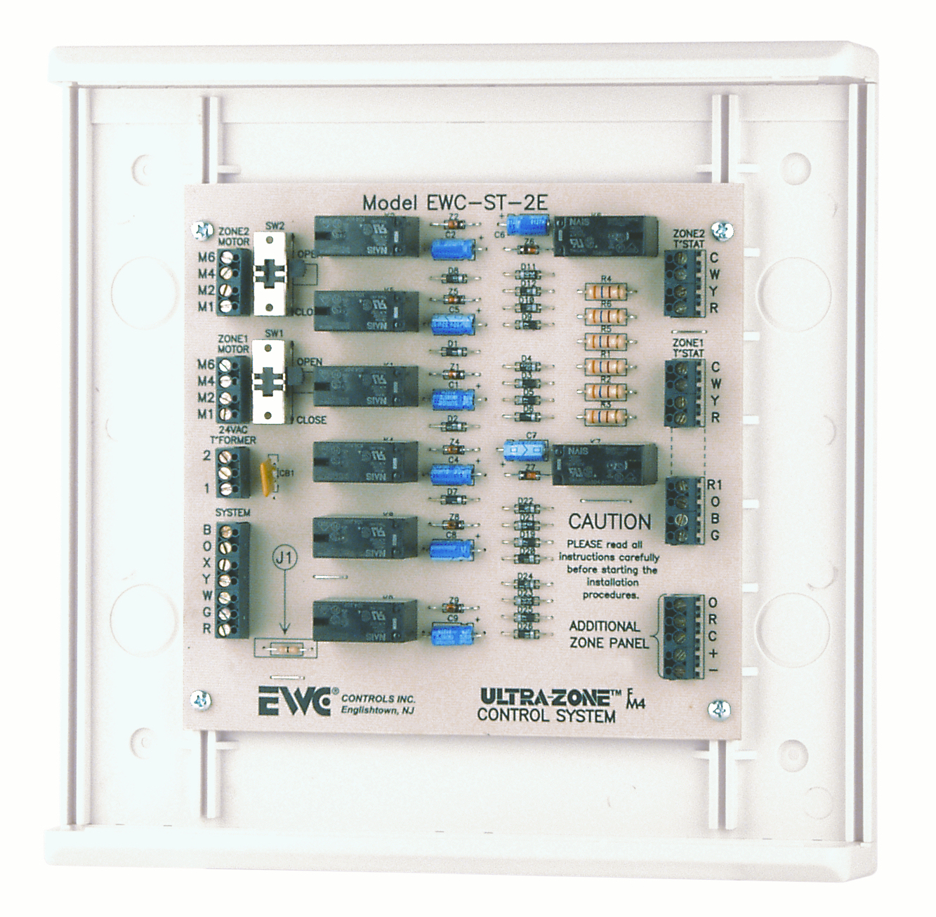 EWC CONTROLS ULTRA-ZONE UZC4 CONTROLLER TECHNICAL BULLETIN