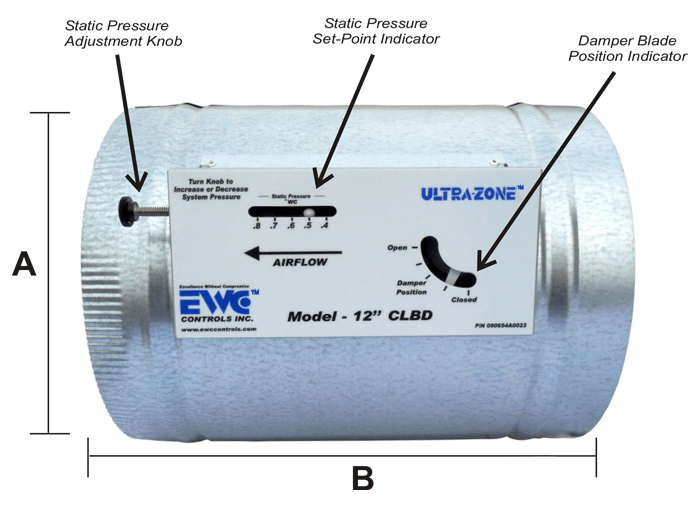 Ultra-Zone 24V ac Motor Actuator Replacement Kit